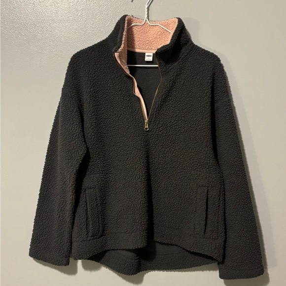 Old Navy Tops - Womens Old Navy Quarter zip Sherpa. Size small